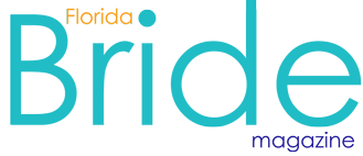 A green background with the word florida written in orange and blue.